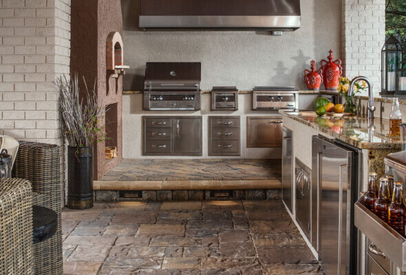 Outdoor Kitchens & Entertainment Spaces