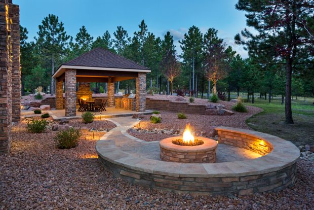 Tips for Maintaining a Hardscaped Outdoor Fire Pit